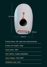 SmartFlash 380 Freezing Point IPL Laser Hair Removal Device